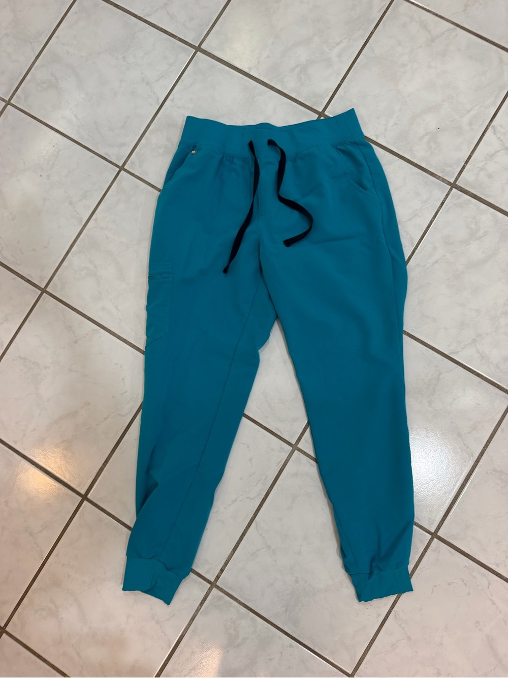 Figs Teal Jogger Pants